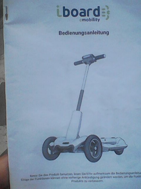 Elektricka skladacia kolobezka-trojkolka Iboard S20