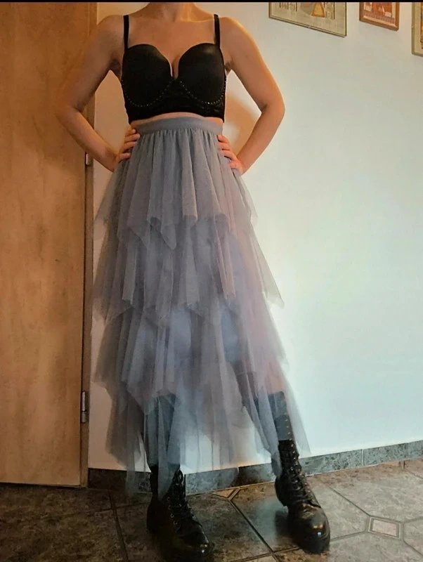 Dámska šifónová sukňa