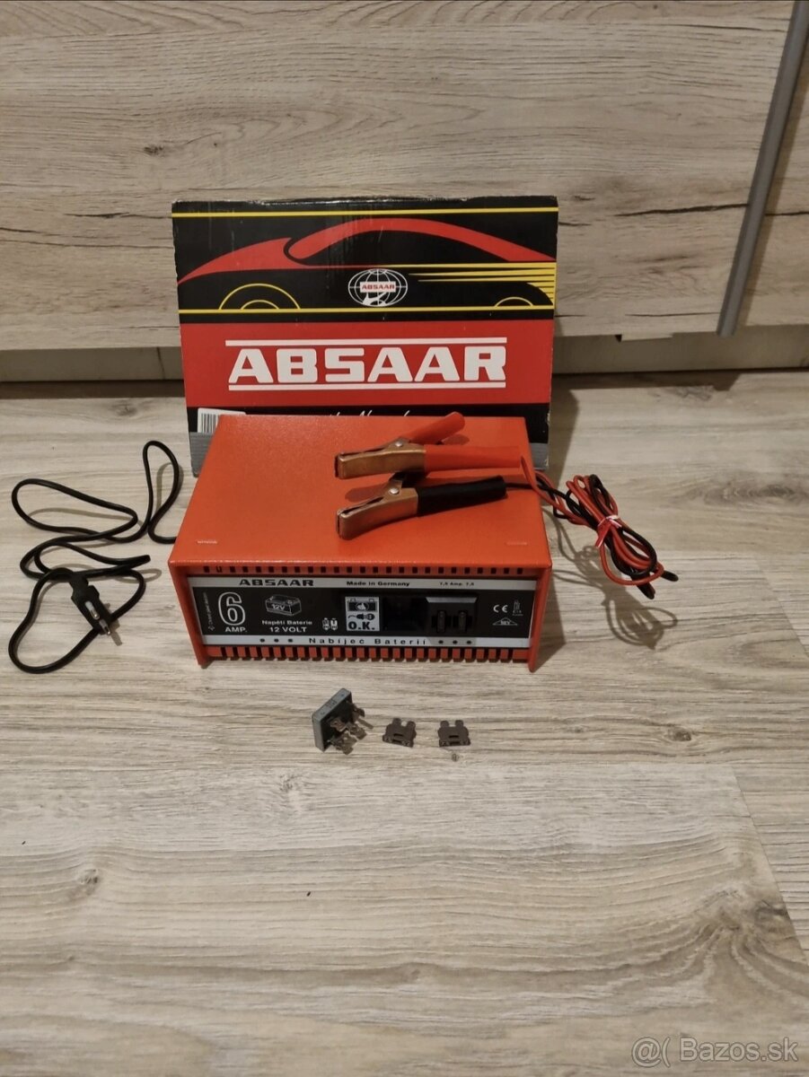 Nabijacka autobaterii 12V 6A