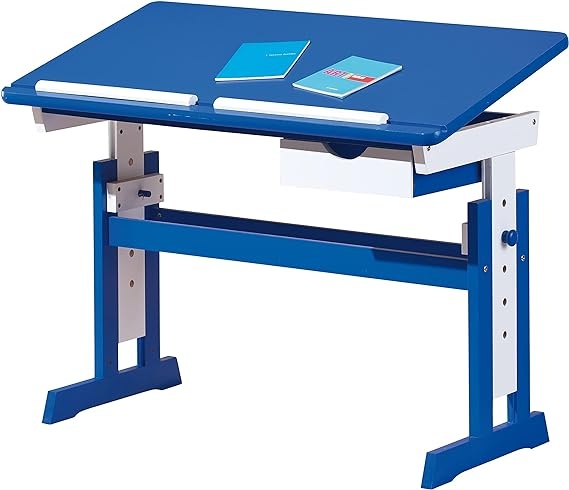 Výškovo nastaviteľný písací stôl pre deti a študentov