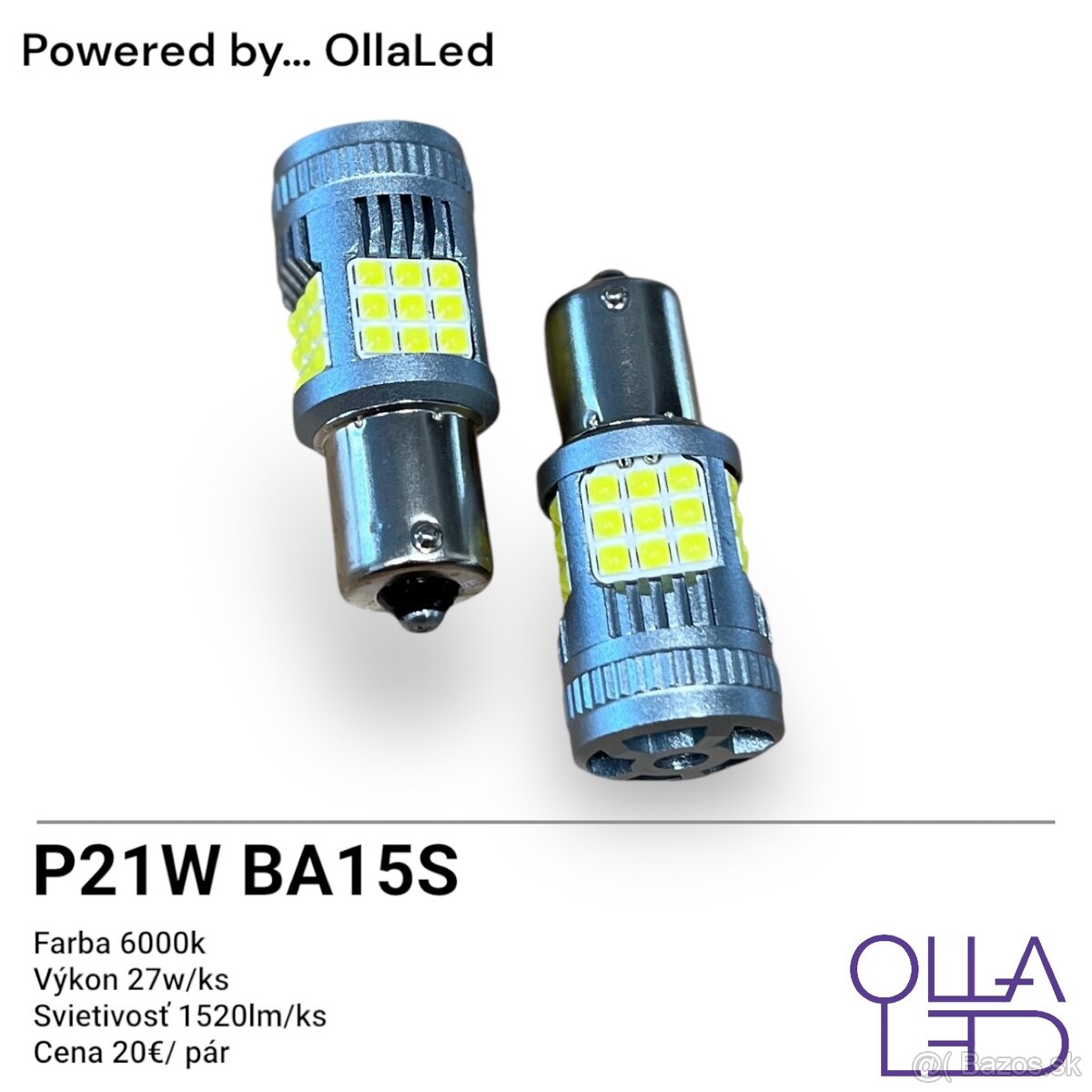 LED P21W BA15S PY21W BAU15S