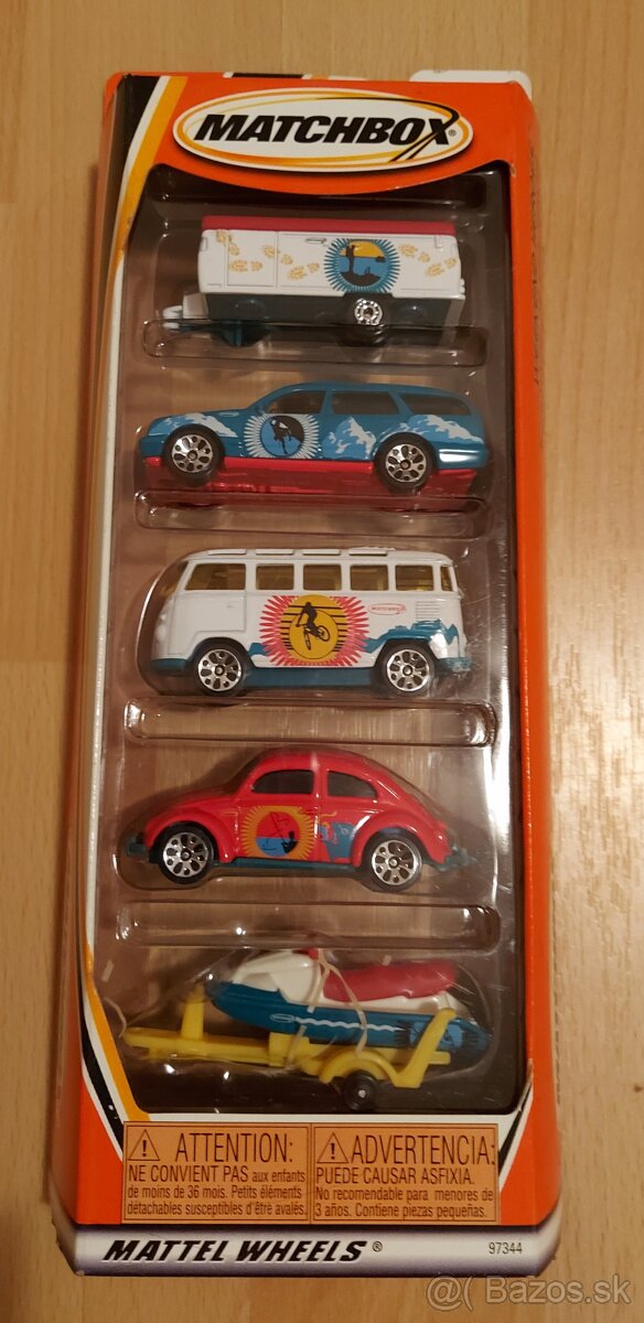 MATCHBOX 5Ks sady za super cenu 25EUR, krabičky po 7EUR