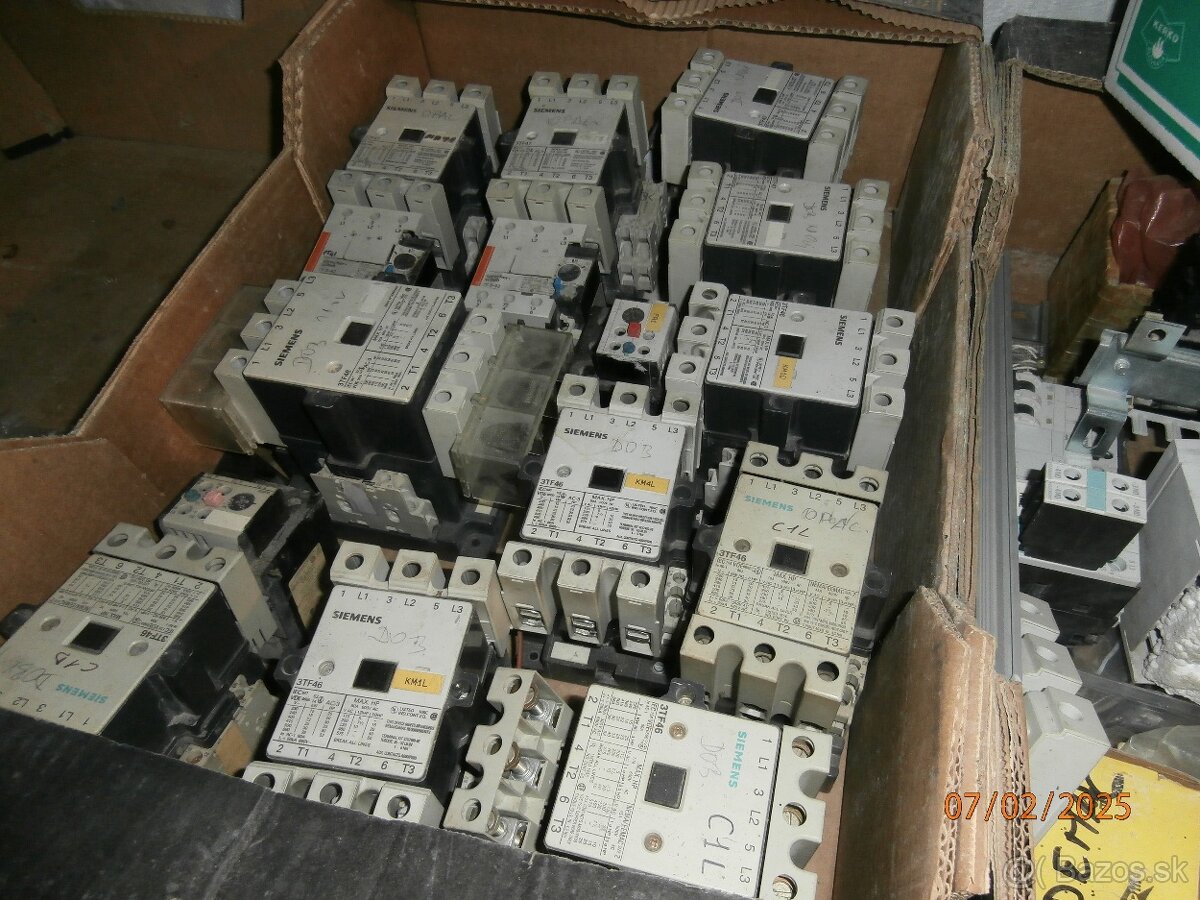 Stykače 3TF46,47,48,110V/15-37kw.
