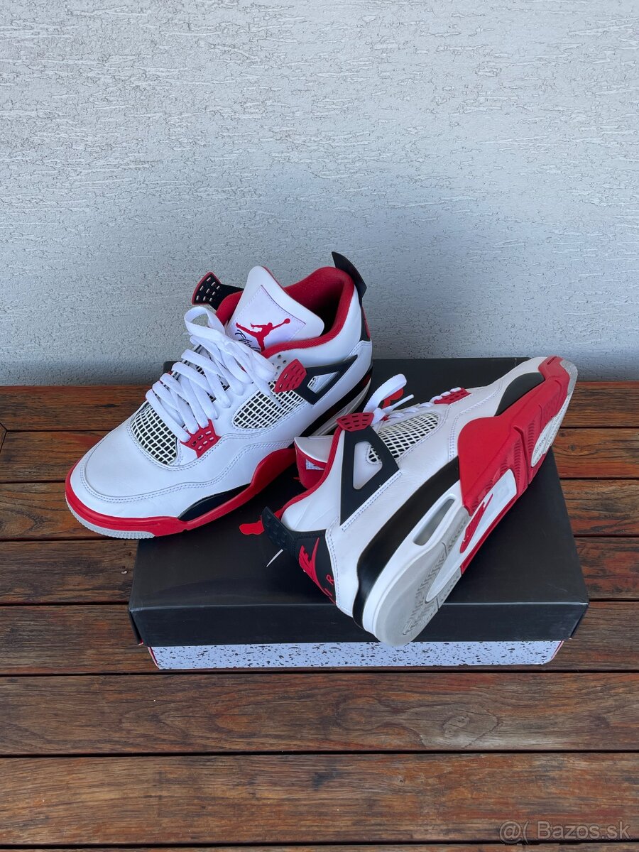 Jordan 4 Retro “Fire Red” Veľ. 43