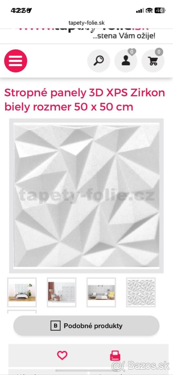 Stropne polystyrenove panely