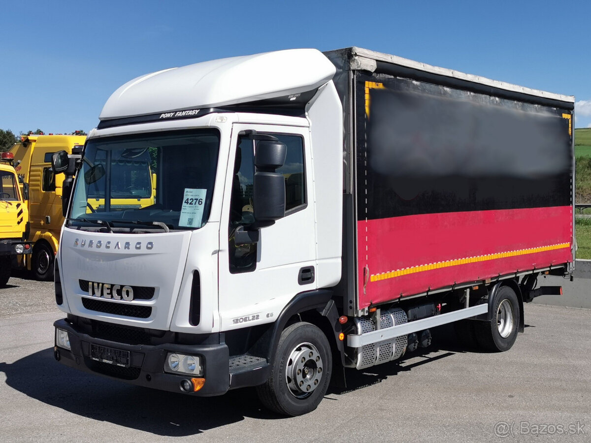 Prodám valník IVECO 120EL EURO 6 s hydraulickým čelem