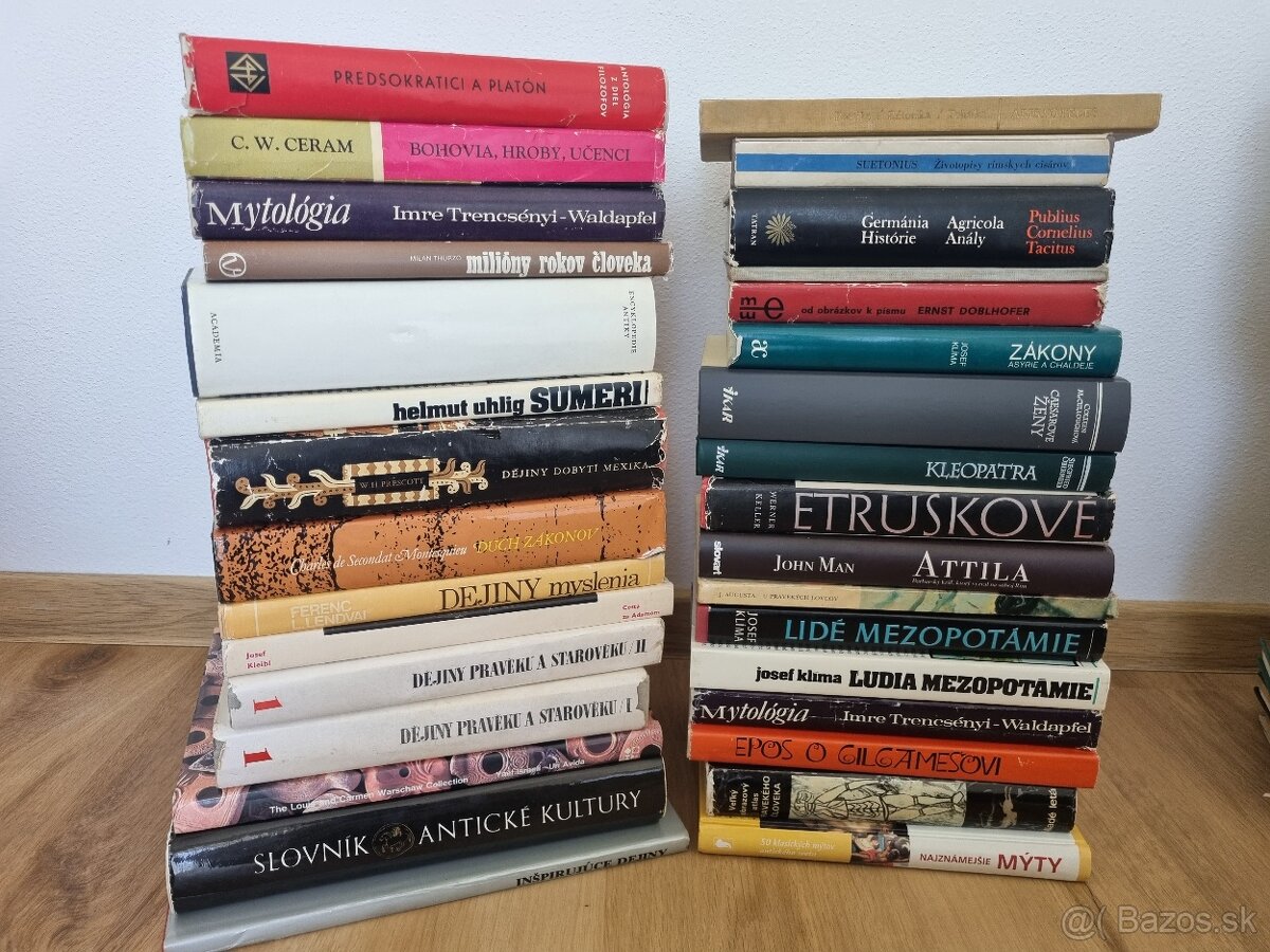 Knihy O Antike, Mytológii, histórii a iné