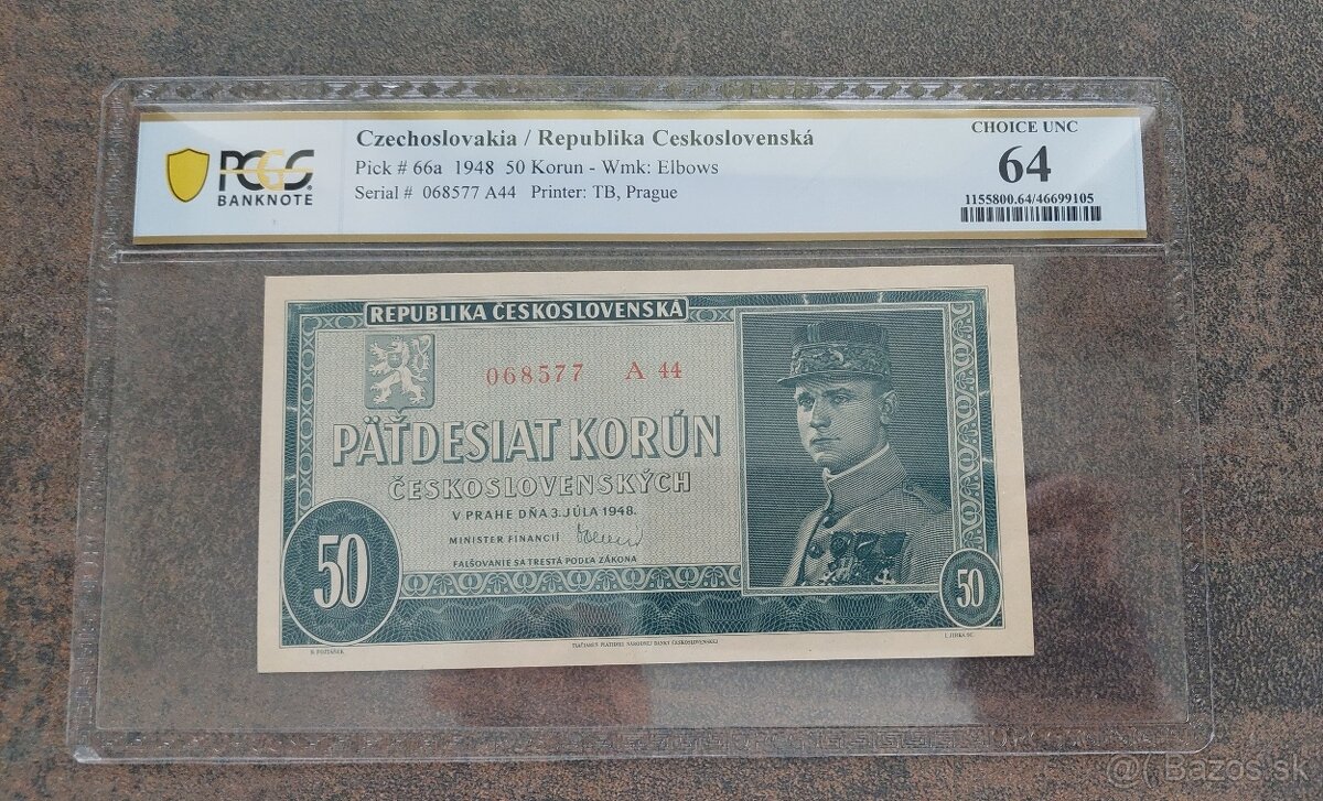 50 Kčs 1948