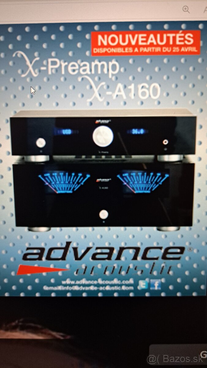 predám high-end zostavu Advance acoustic