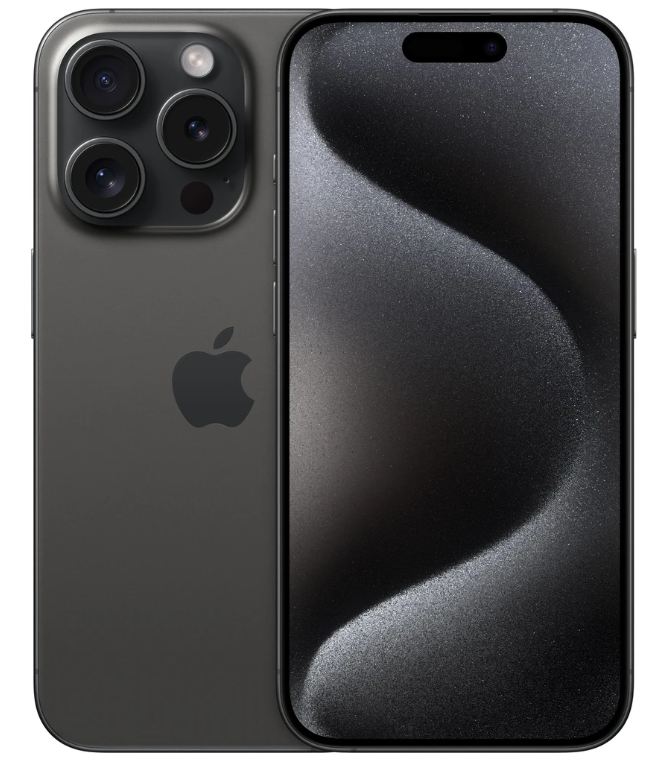 iPhone 15 Pro 128 GB – čierny titán, výborný stav + záruka