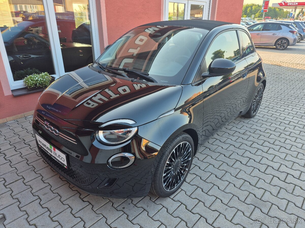 Fiat 500E Cabrio 87kW (ODPOČET DPH)