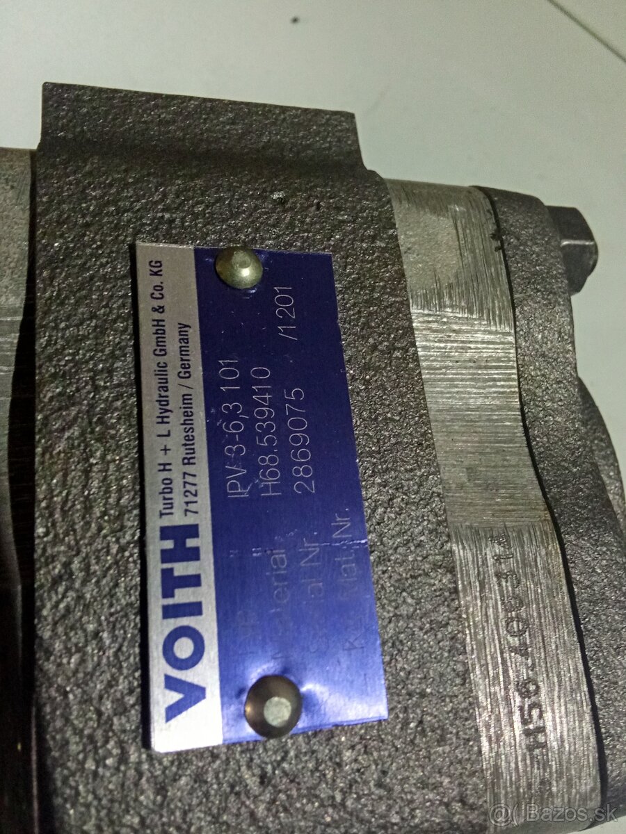 Hydraulické čerpadlo voith