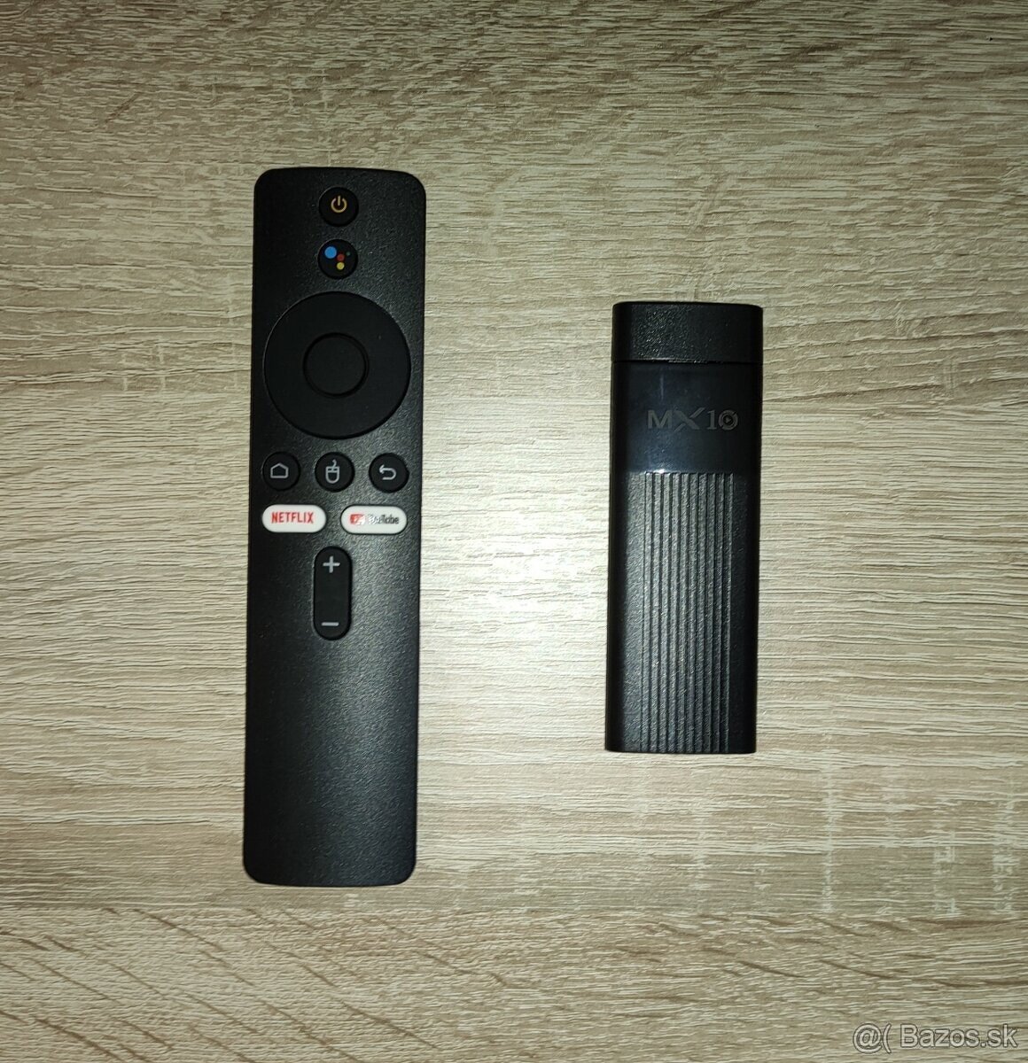 Android TV Stick MX10 F3PRO (2GB/16GB) s BT ovladacom