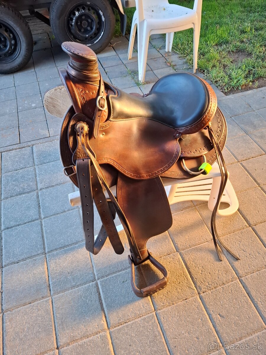 Westernové sedlo, wade