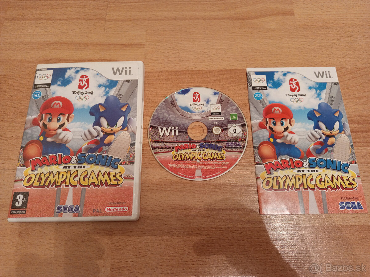 Nintendo WII hra Mario & Sonic Olympiáda