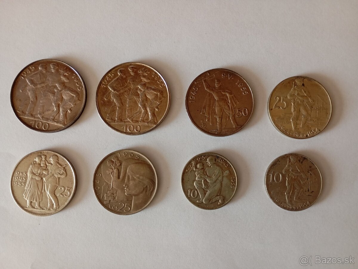 Predám československé pametne mince