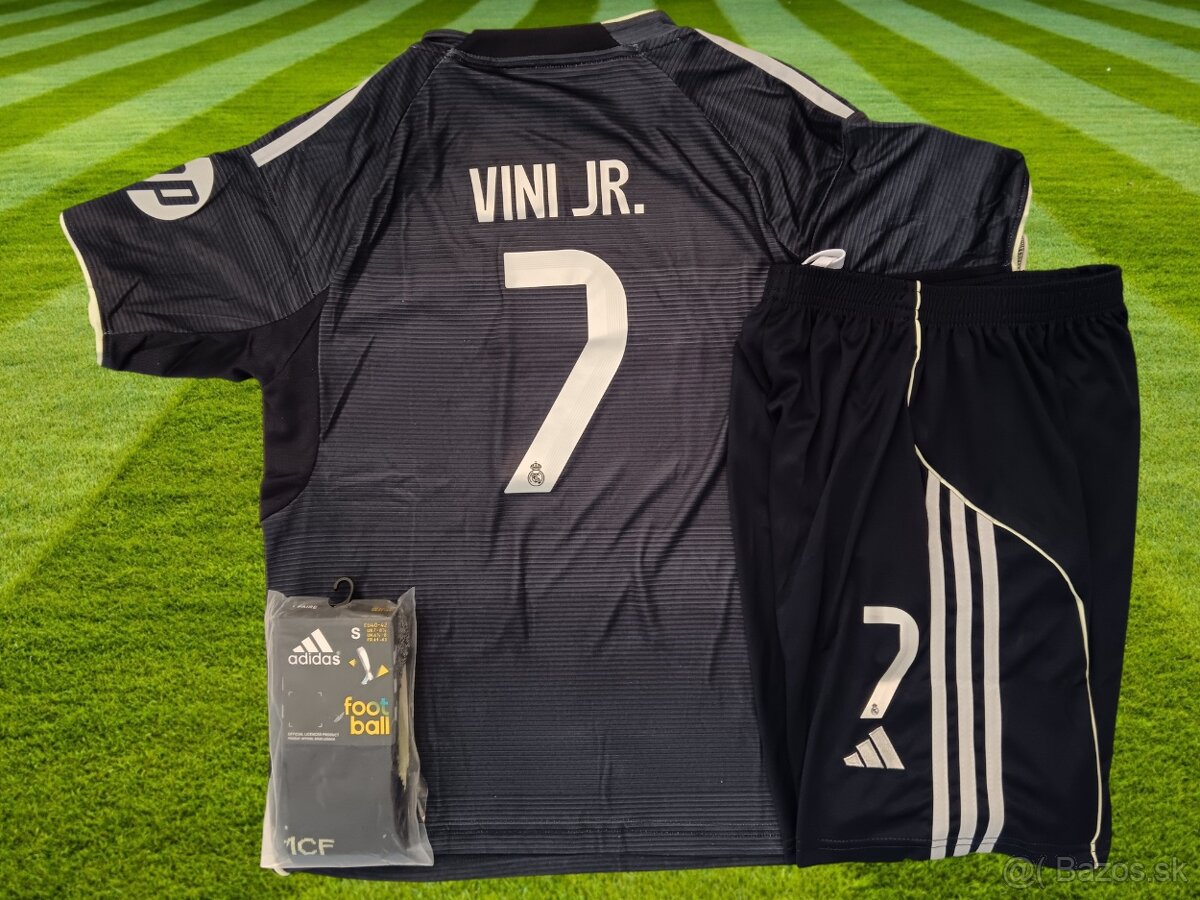 Vinícius Júnior Real Madrid 25/26 tmavomodrý dres -