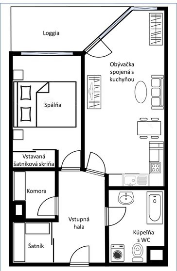 JEGEHO NOVOSTAVBA RUŽINOV,  blízko pri OC CENTRAL