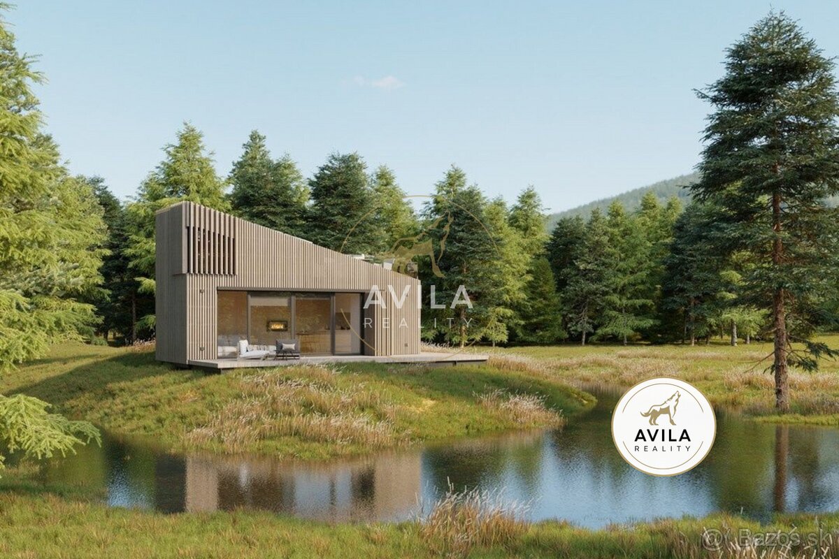 NA PREDAJ: 2podlažné, dizajnové, rekreačné, mini domy YuPOD