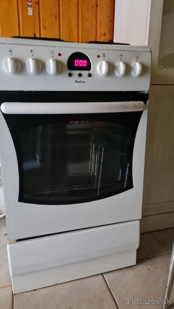Predám kombinovaný šporák Amica