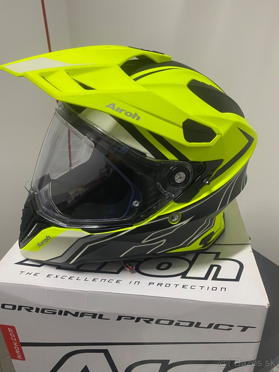 Airoh comander duo yellow matt