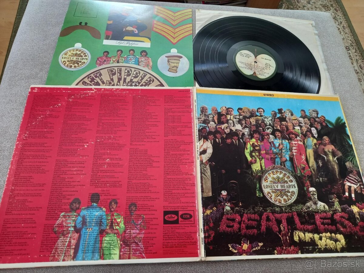 BEATLES “ Sgt.Peppers Lonely... “ /Apple 1967/ rozkl. ob+ vy