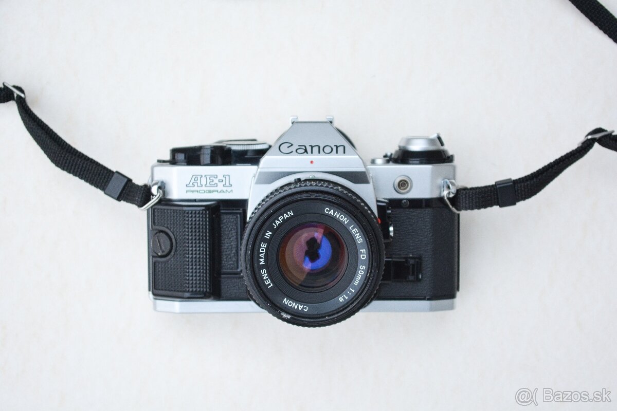 Canon AE-1 Program + objektív 50mm f1.8