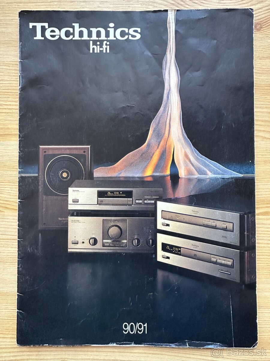 Technics katalóg z r. 90/91