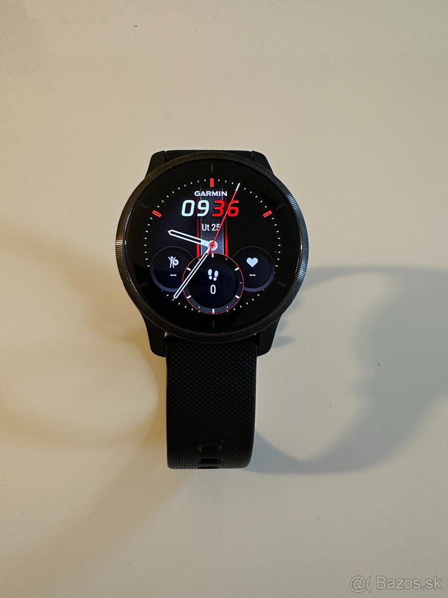 Smart hodinky Garmin Venu2 Slate/Black Band