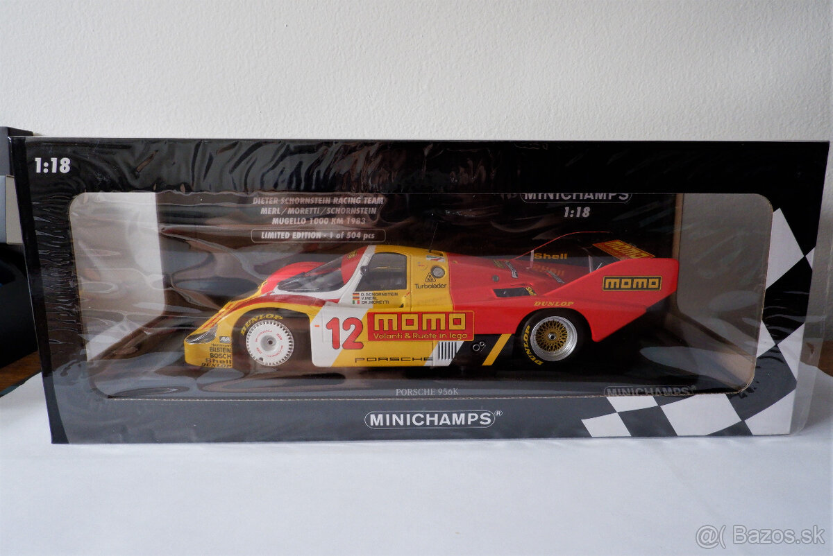 Porsche 956K #12 1000km Mugello 1983 1:18 Minichamps