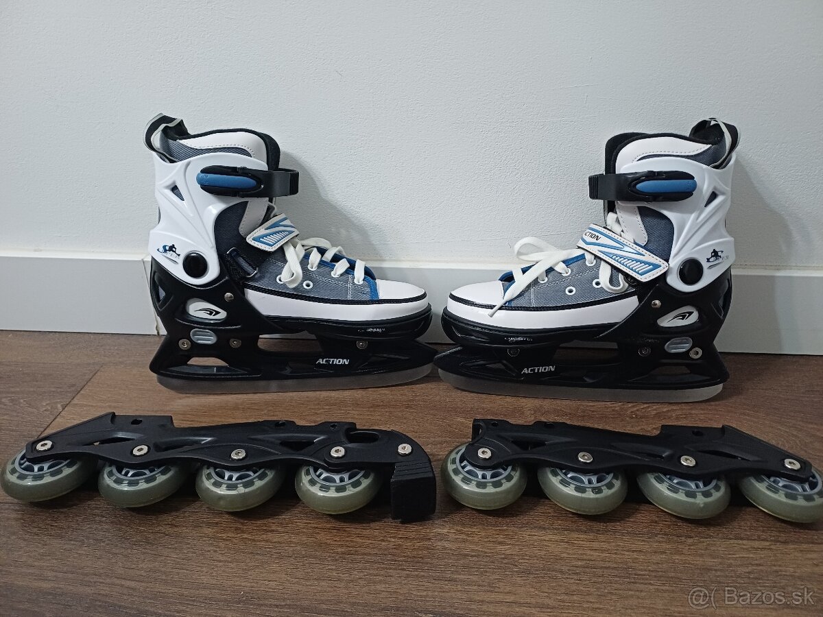 Korčule 2v1 ACTION, veľkosť č. 37- 40