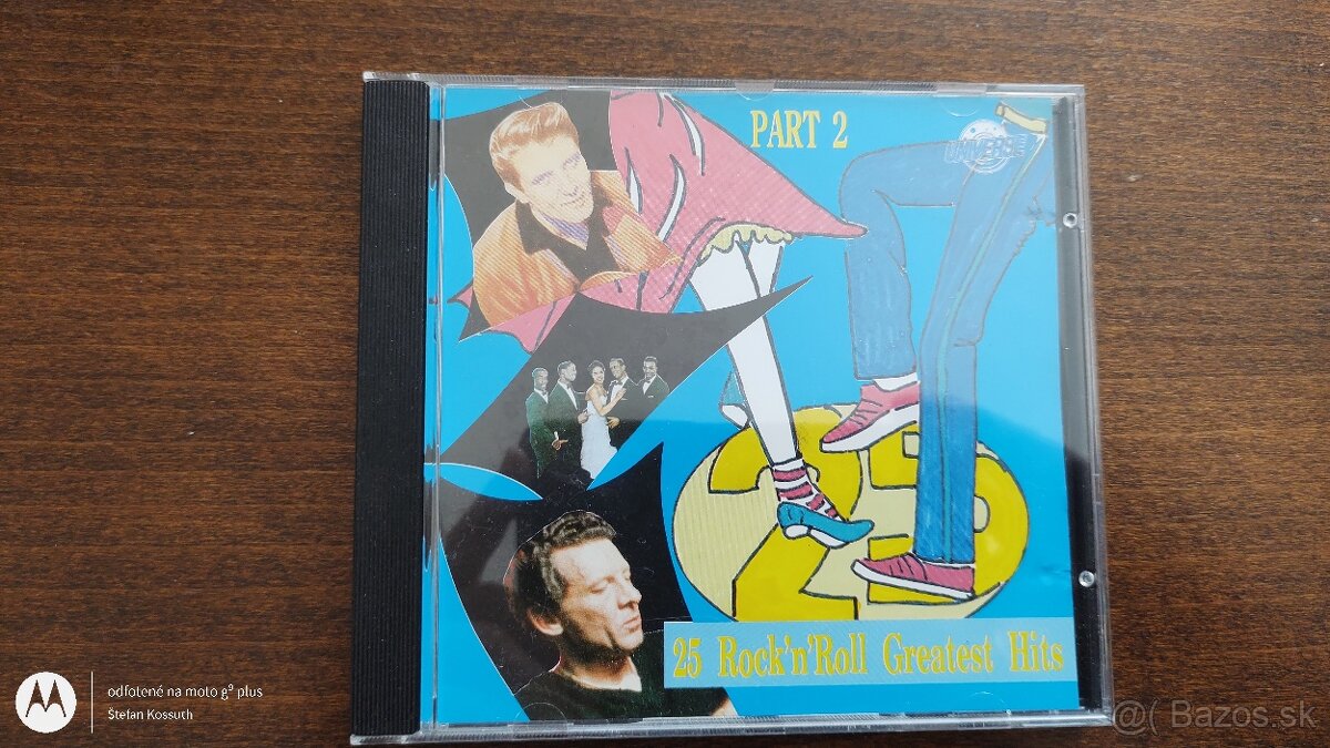 Predám CD výber 25 Rock'n Roll hits - part. 2,