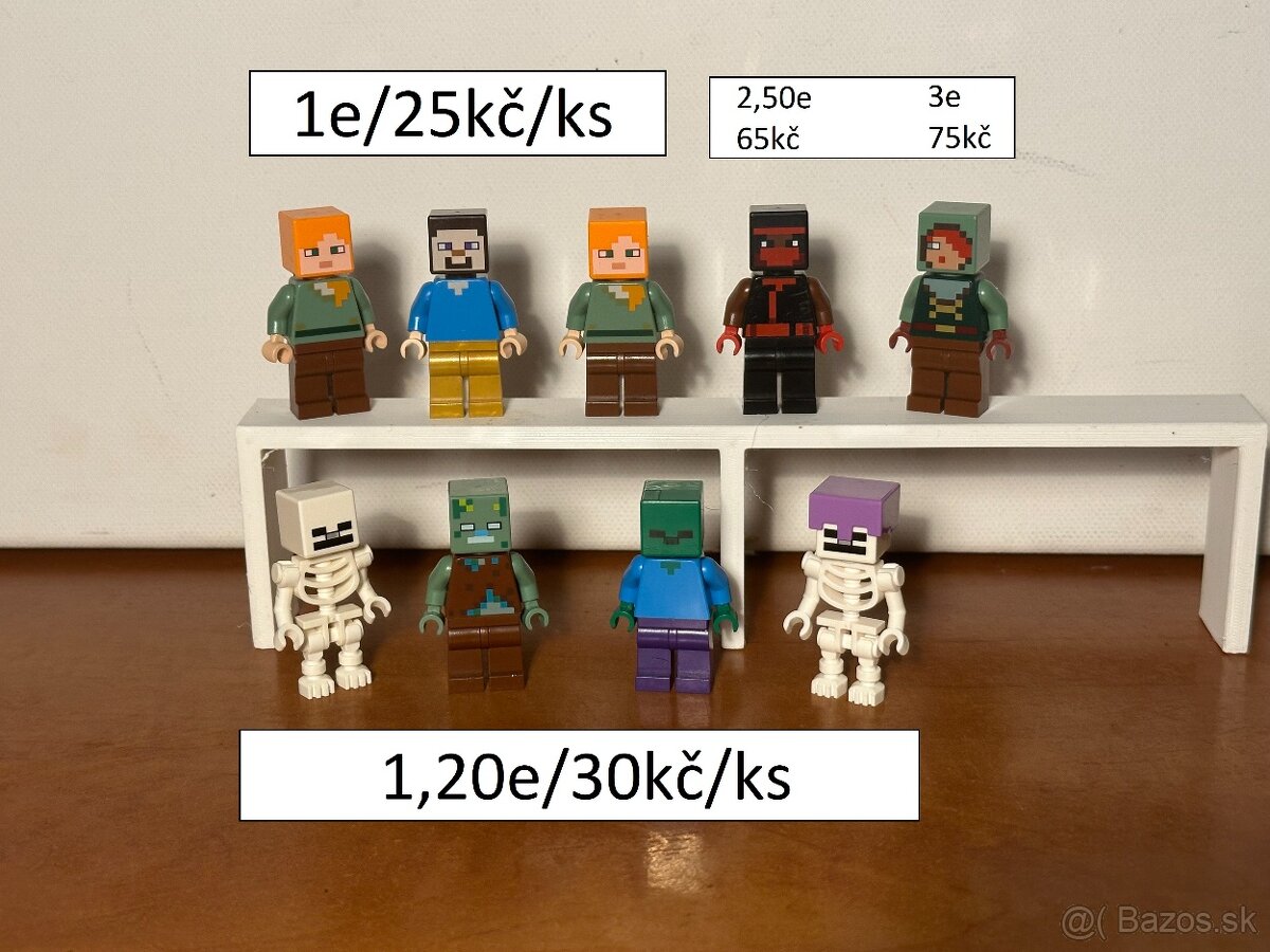 Lego Minecraft minifigúrky