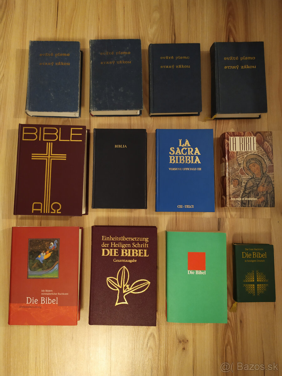 Biblia v rôznych jazykoch