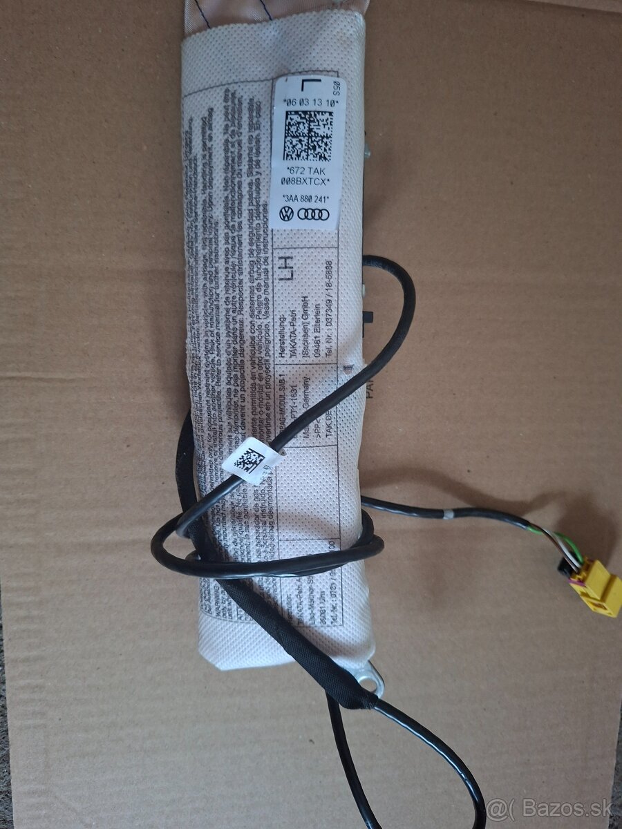 Soferov airbag do sedačky VW passat B7