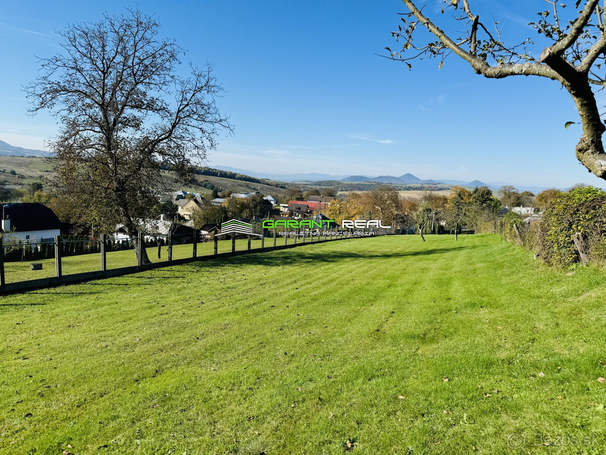 Predaj stavebný pozemok 2340 m2, Chmeľov, okres Prešov