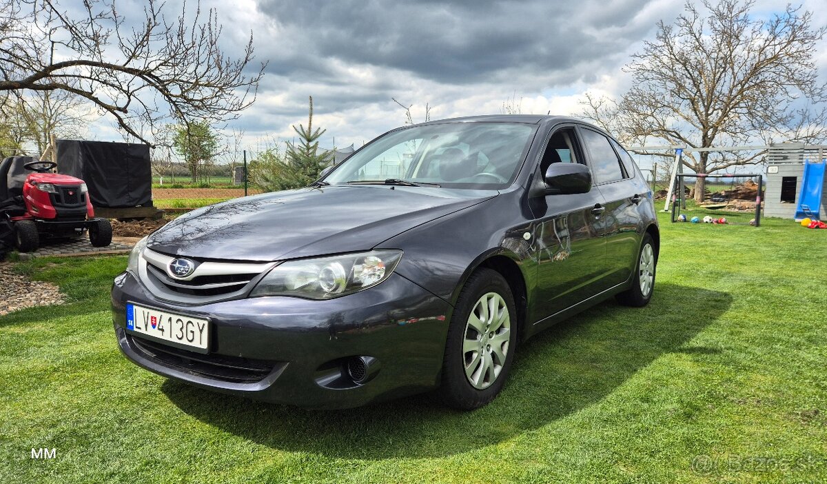 Subaru Impreza, automat, benzín, vyrobené 12/2011