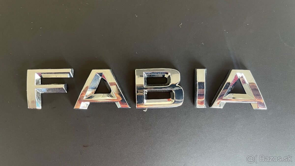 Nápis Škoda / Fabia