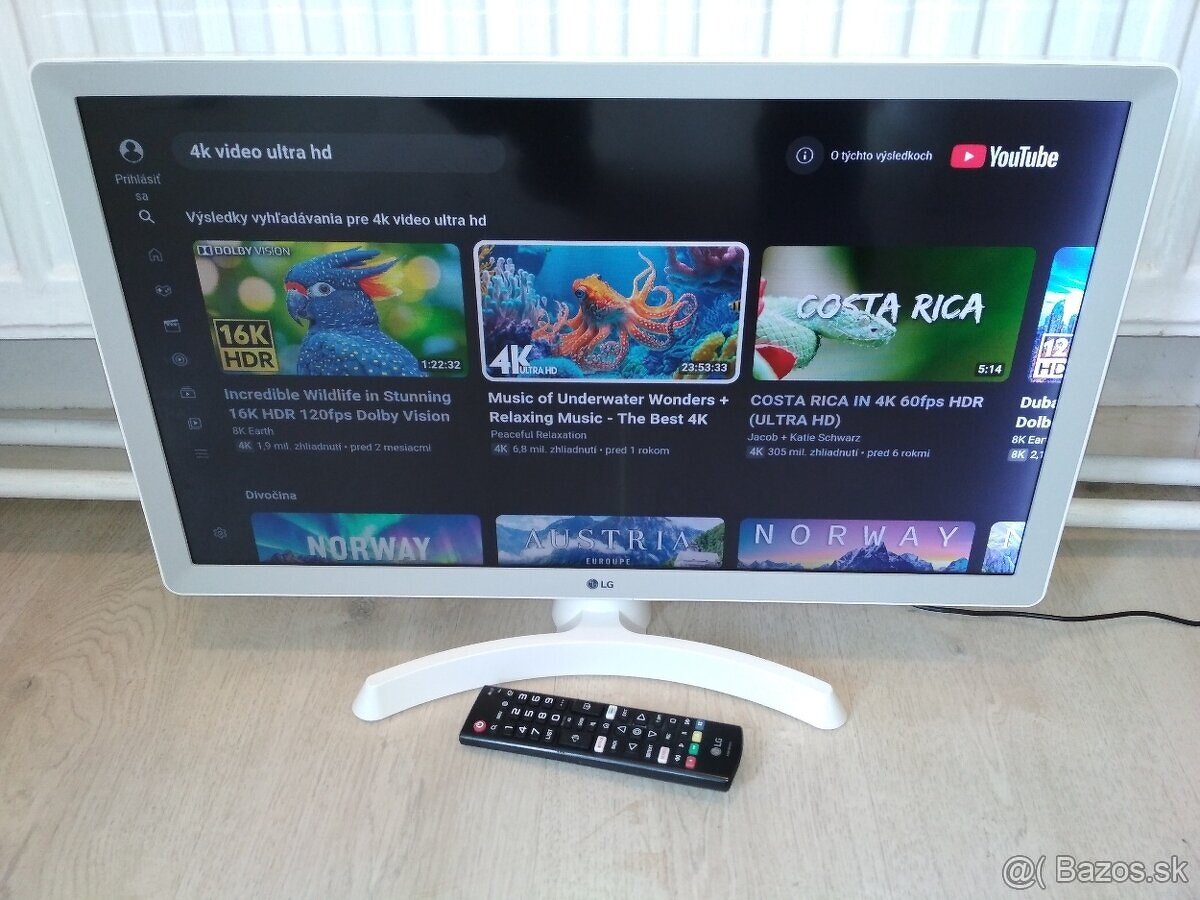 24" Smart TV LG 24TN510S, CHYBA OBRAZU