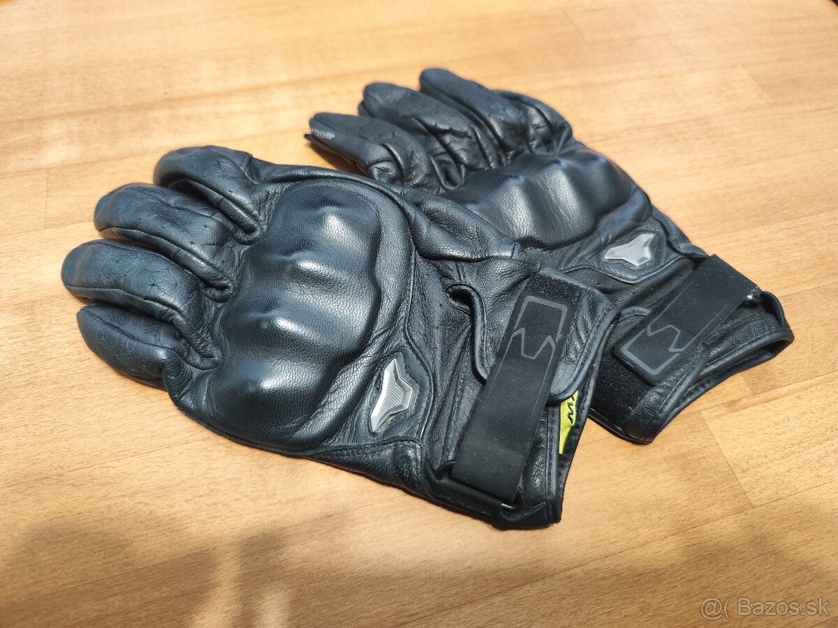 Kožené rukavice na moto MAGNA - 20€