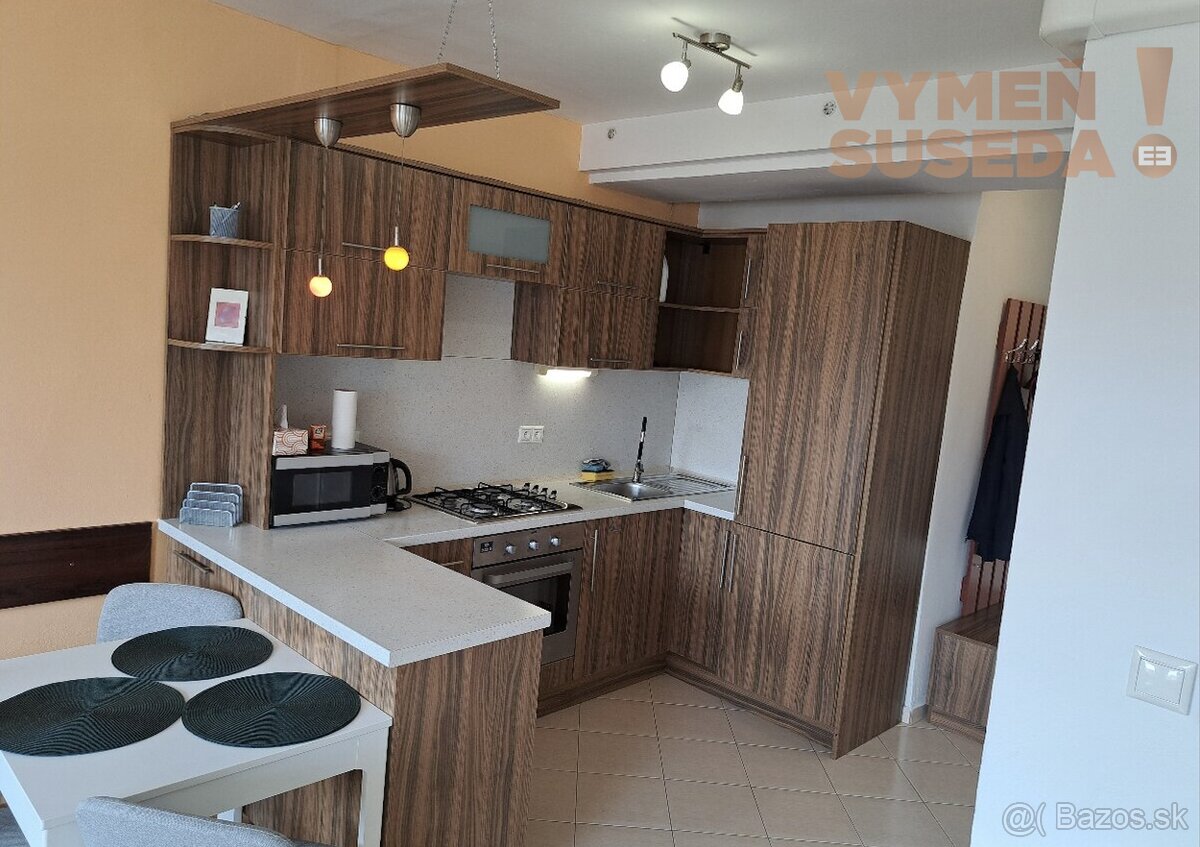 VYMEŇ SUSEDA – VÝNIMOČNÝ 2 IZB. ZARIADENÝ BYT , MILETIČOVA