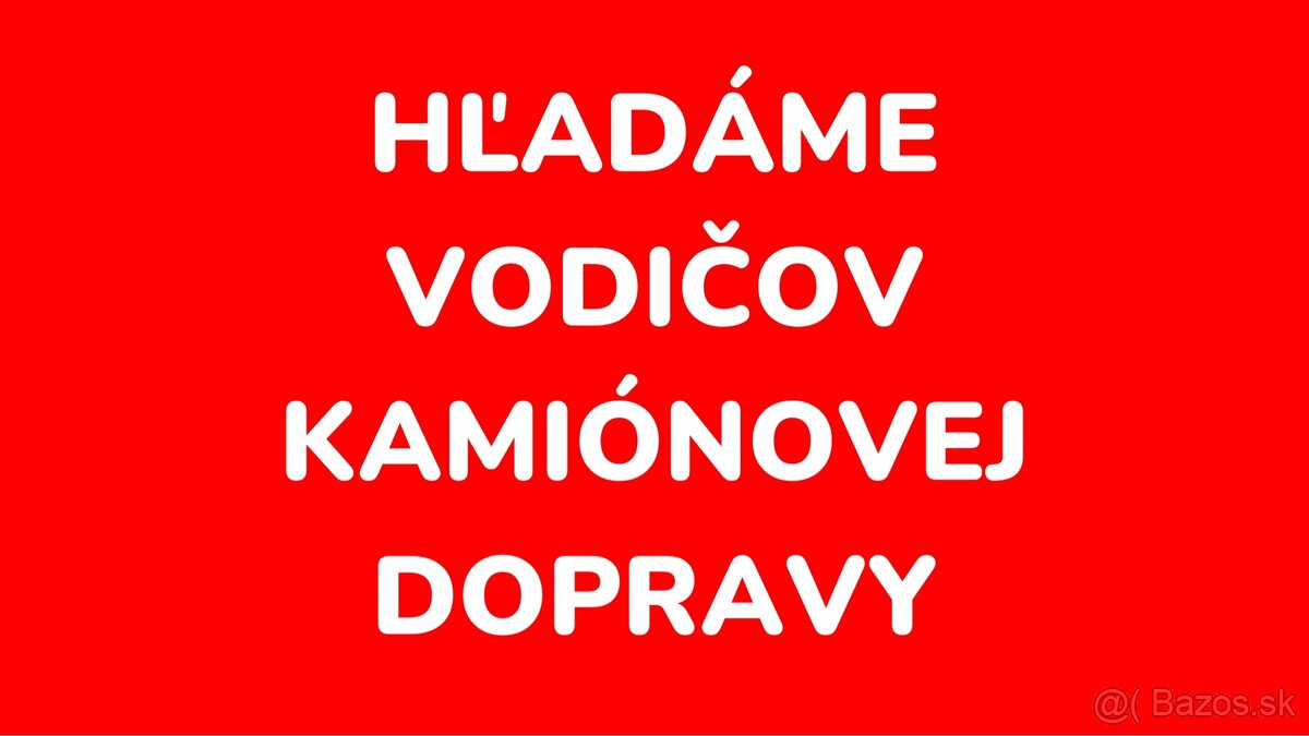 PRACA NA NEMECKU PRACOVNU ZMLUVU, HĽADÁME VODIČA