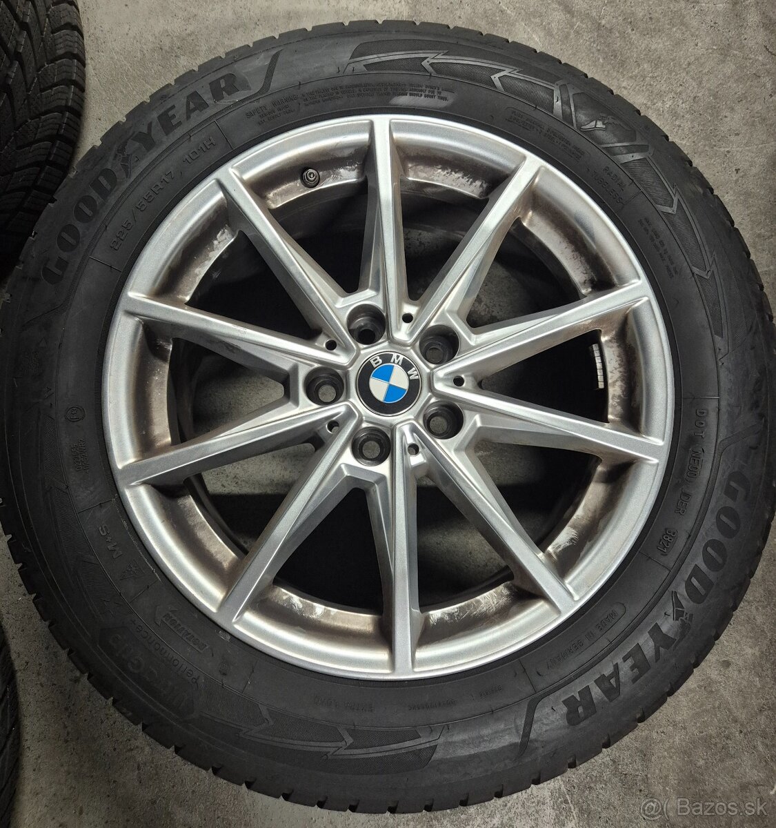Disky BMW R17 a zimne pneu 225×55