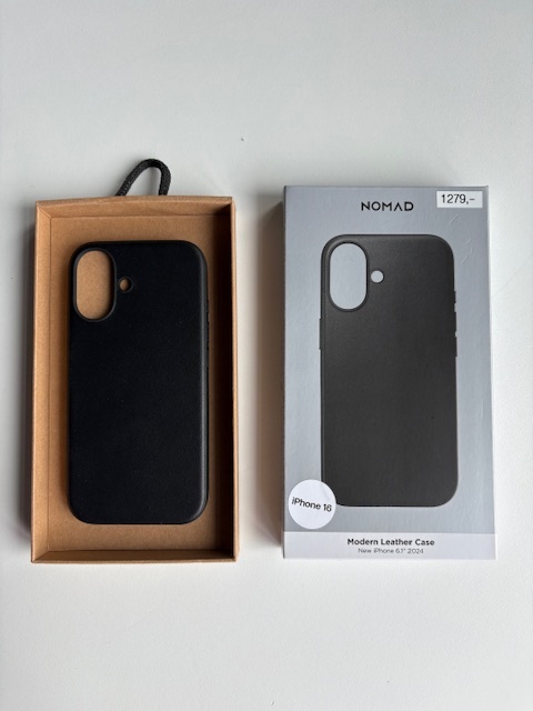 kryt Nomad leather case na iphone 16