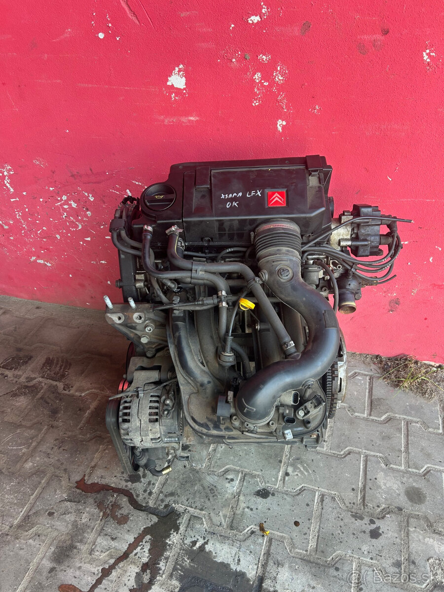 Prodám motor 1,8 8V 66KW typ LFX Peugeot a Citroen