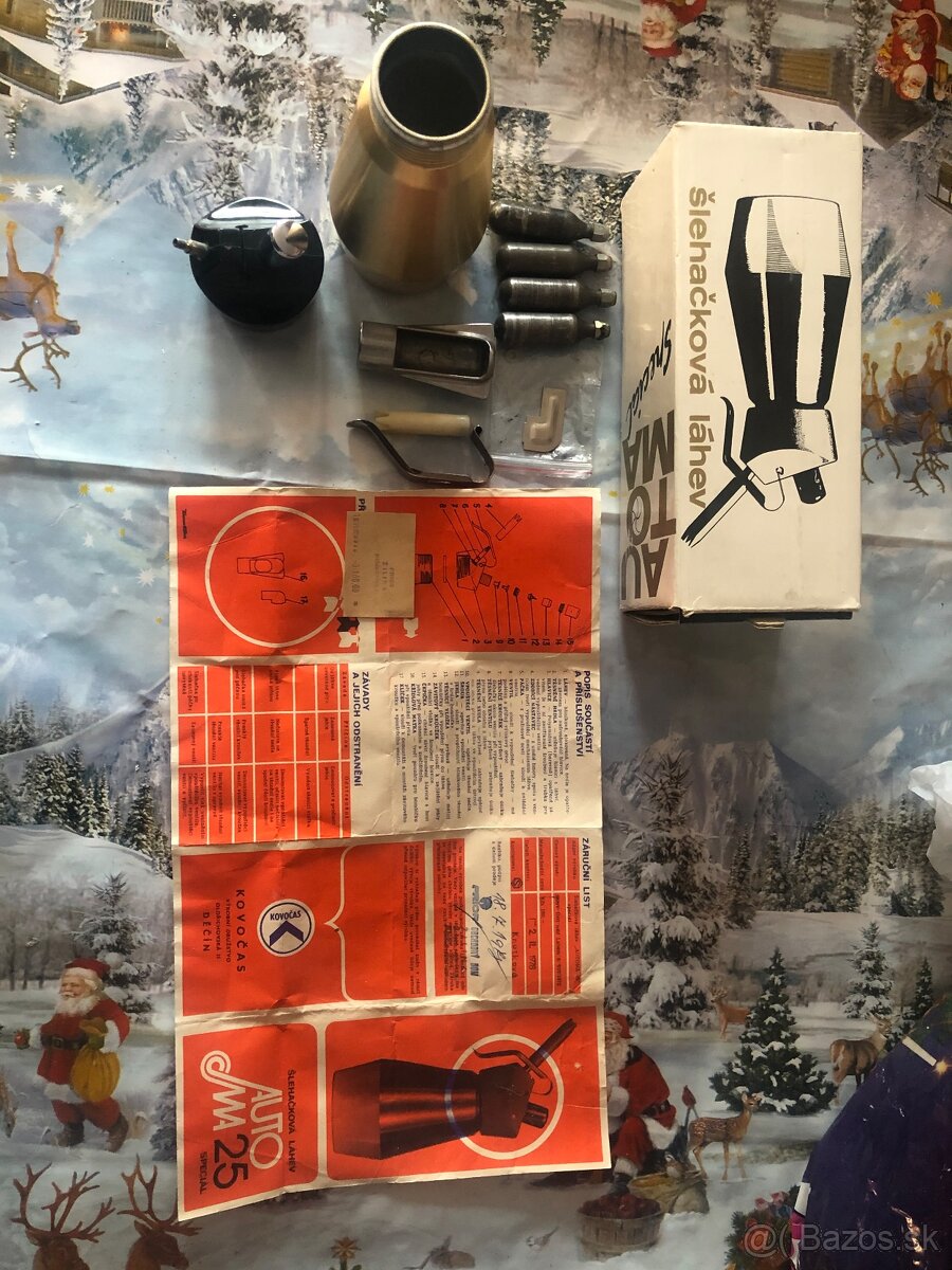 Retro šlahačková flaša