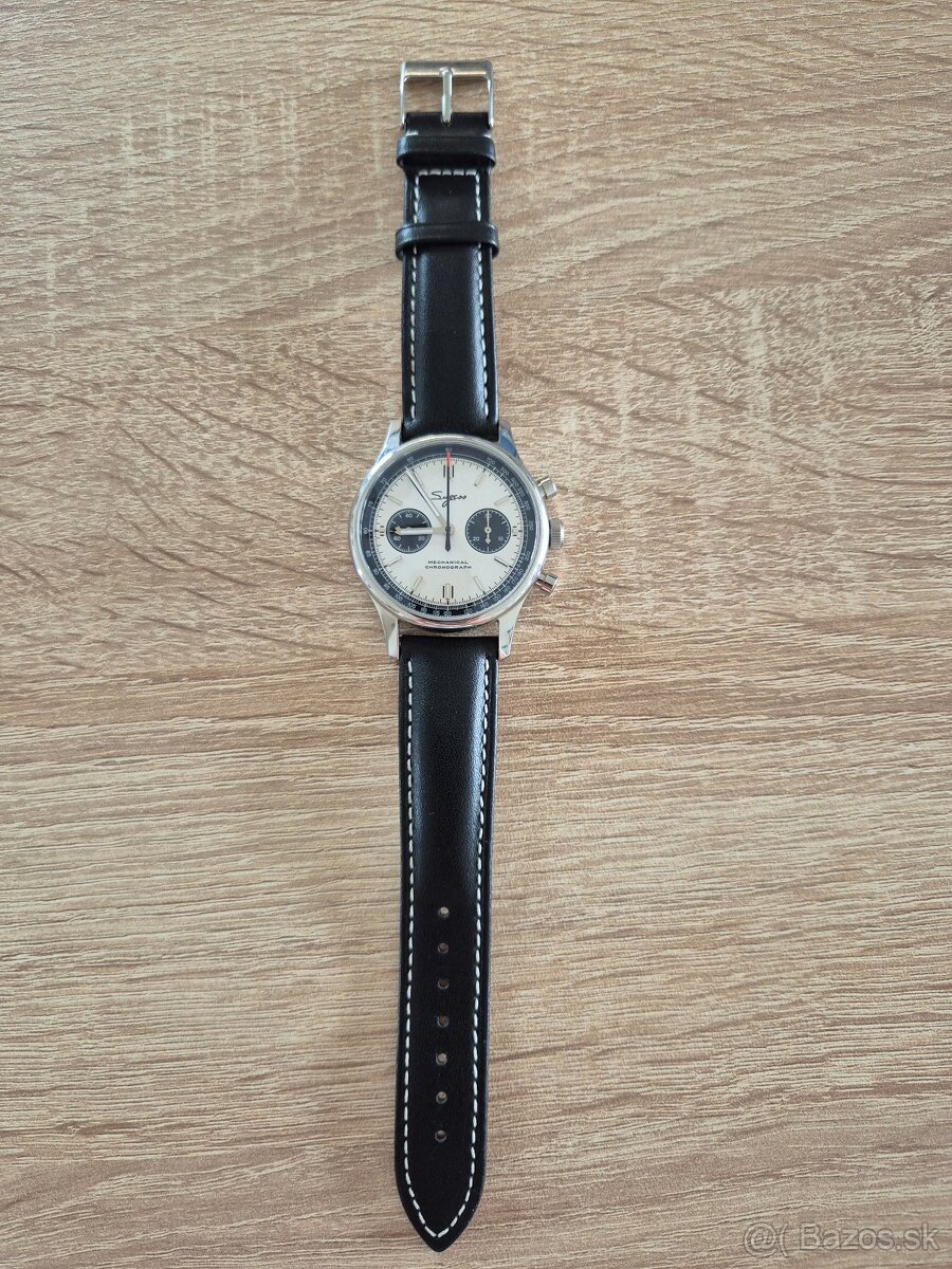kožený remienok 20mm čierny