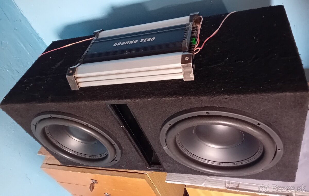 Subwoofer 12" basaky repraky repro zosil