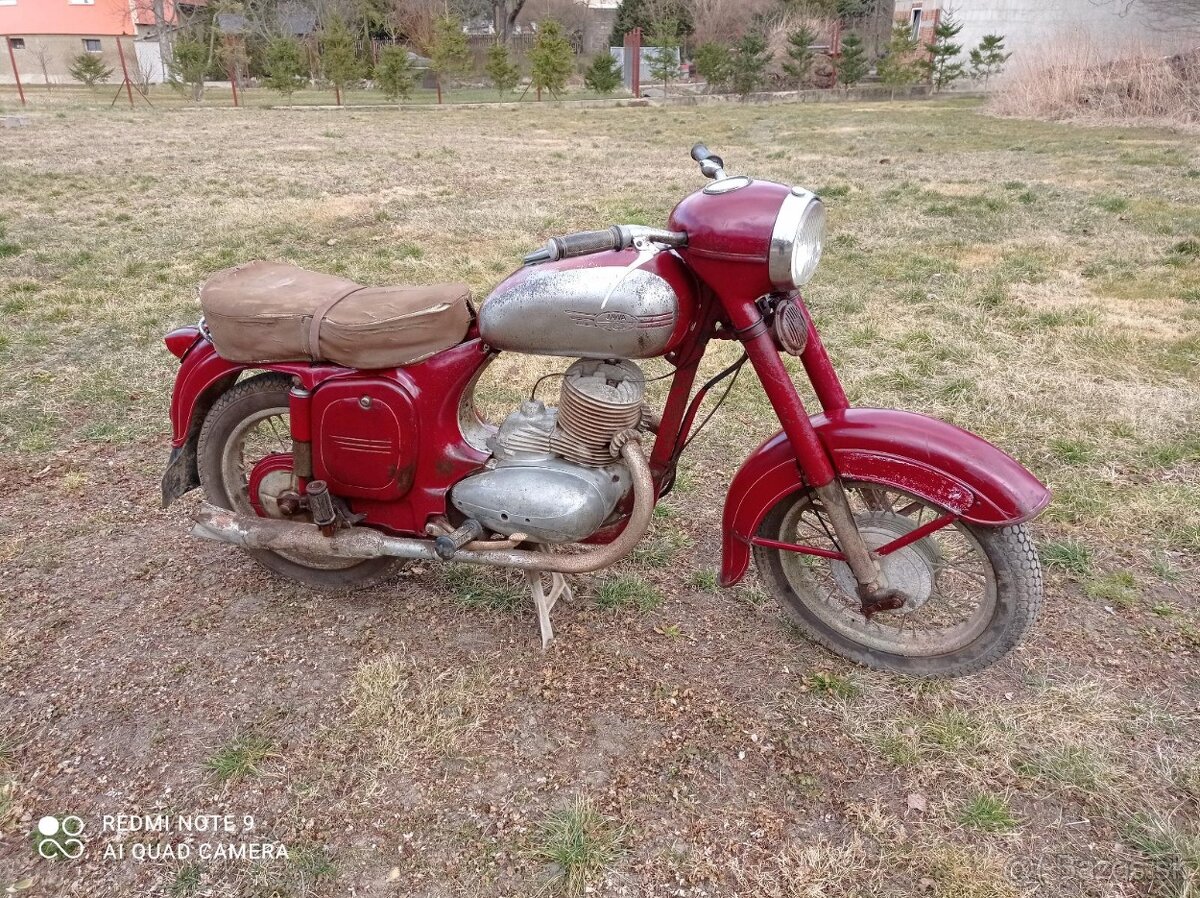 Jawa 250 559 s Tp a špz