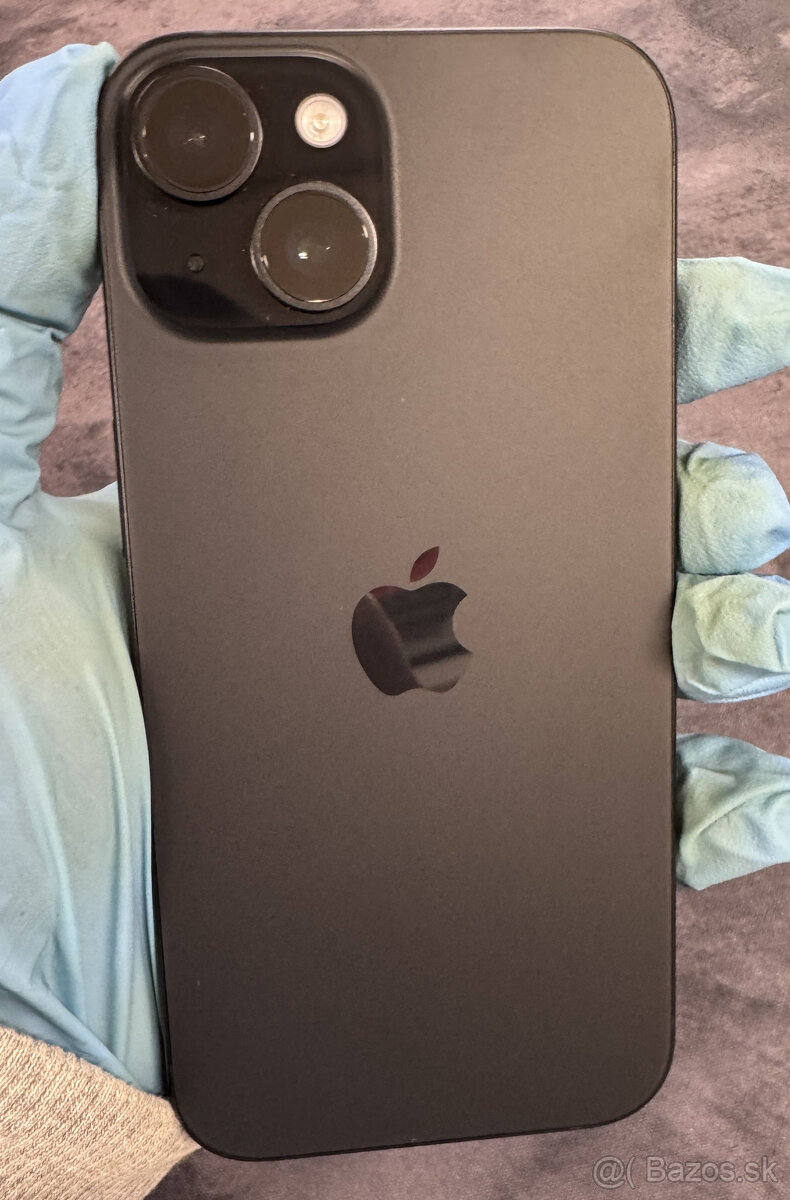 NOVÝ Apple iPhone 15 128 GB Black - 2 roky záruka